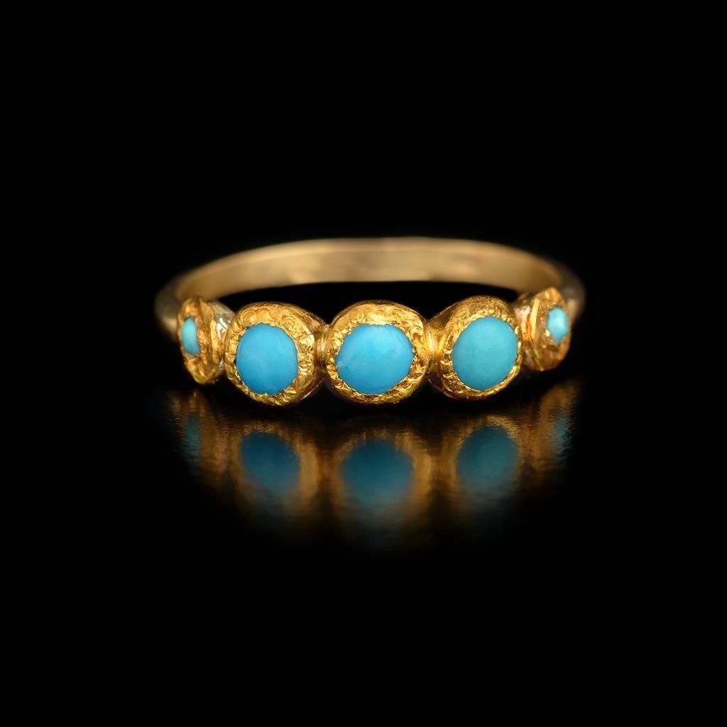 Five Turquoise Ring