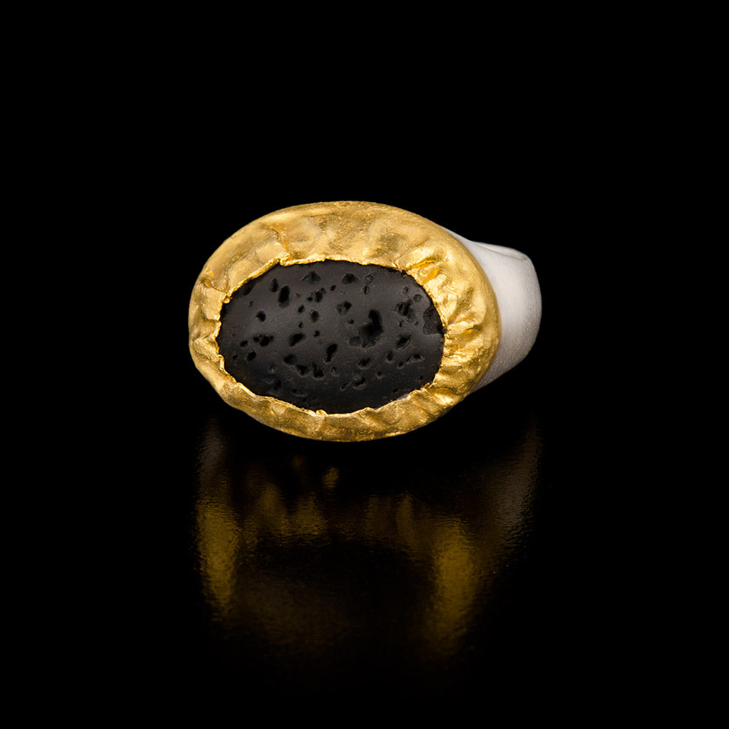 Oval Lava Ring